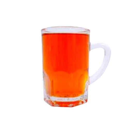 بيالة سادة قزاز شفاف كبير