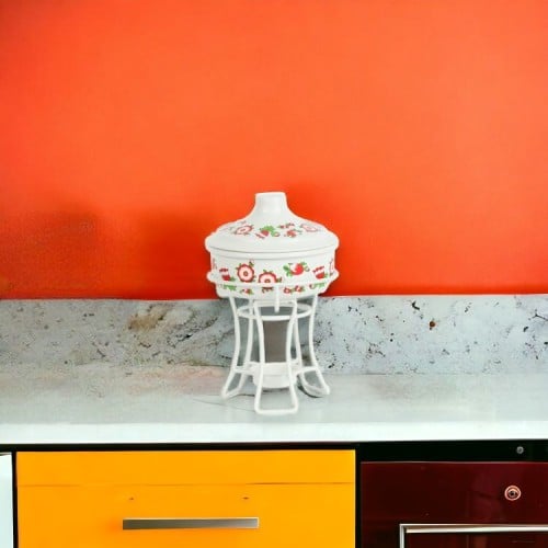 سخان شمعدان شالكي أبيض