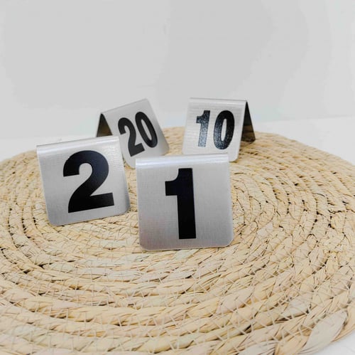 أرقام طاولة من 1-25