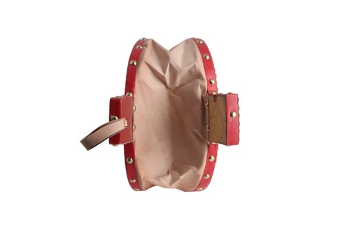 منفاخ جلد اصلي - احمر