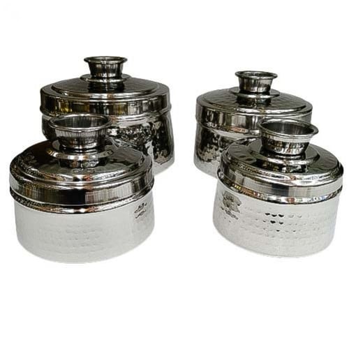 مطبقية استيل حب الرمان فضي