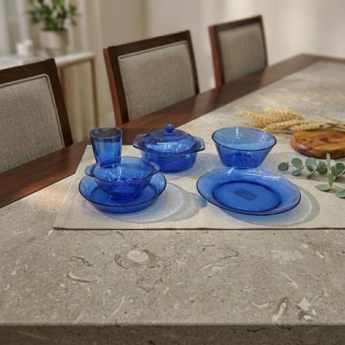طقم عشاء اركبال ازرق