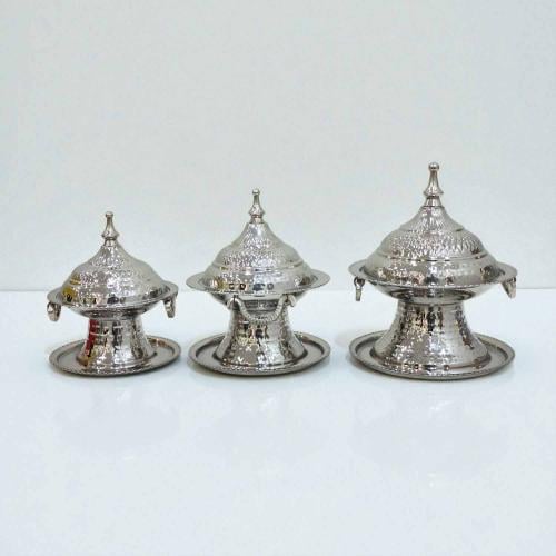 تمرية استيل فضي