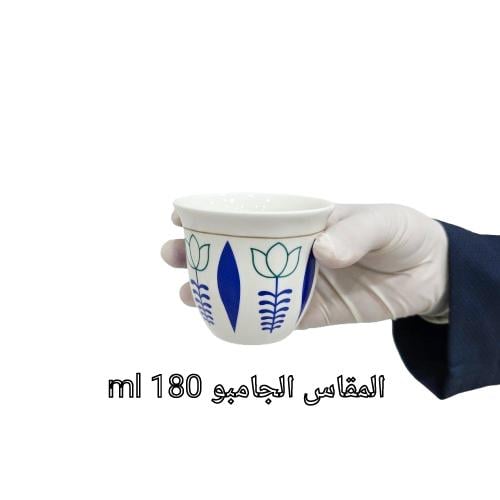 فنجان نقشة كويتي جامبو