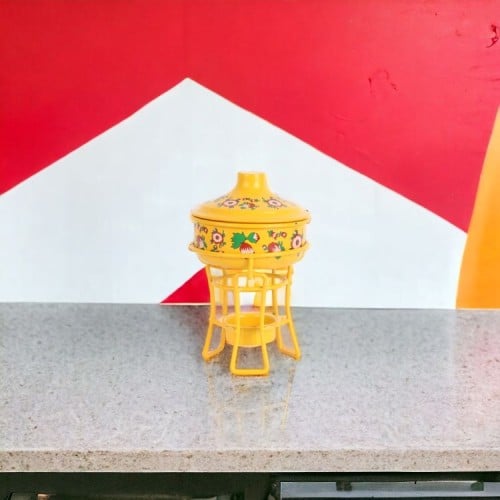 سخان شمعدان شالكي أصفر