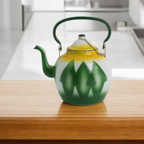 ابريق غضار اخضر