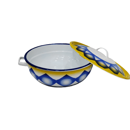 بادية غضار بغطاء (أزرق)