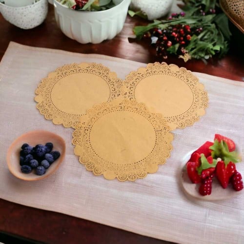 فرشة ورقية أرضية (بني)