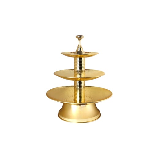 شيال استاند فاكهة ذهبي 3 دور