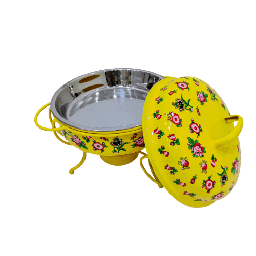 سخان بوفية غضار (شالكي أصفر بيد )