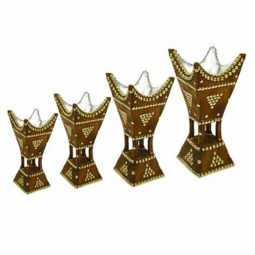 مبخرة حائلي اثل طقم 4حبة