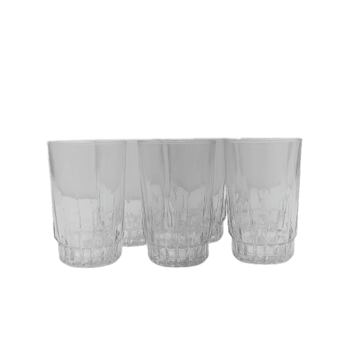 كاس عصير قزاز شفاف فرنسي