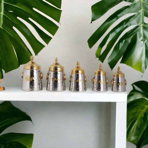 طقم علب سكر الطيبين لونين