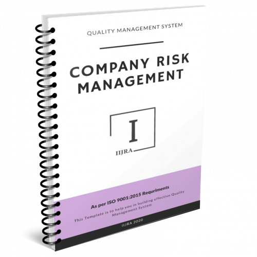 ISO 9001 Kit - Company Risk Management