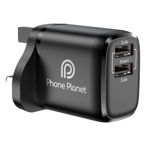 شاحن جداري منفذين بقوة 12 وات