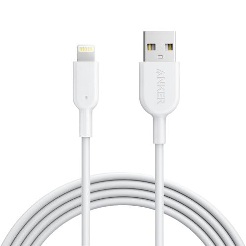 انكر سلك شاحن باورلاين الاصدار الثاني من USB الى ا...