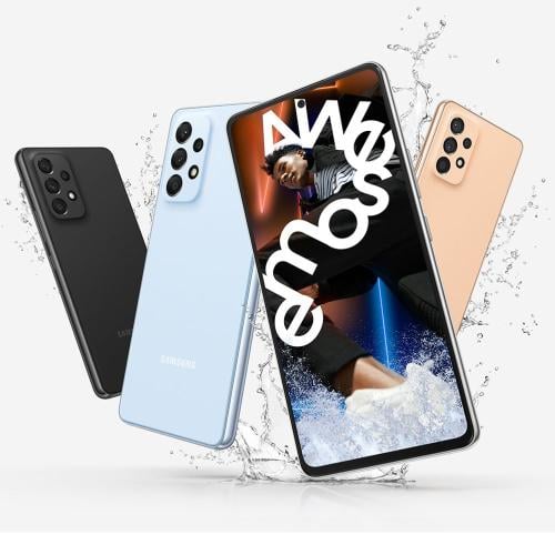 جوال A53 5G سامسونج بسعه 128جيجابايت ورام 8 جيجا