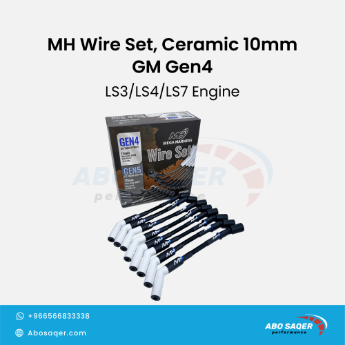 MH Wire Set, Ceramic 10mm GM Gen4 LS3/LS4/LS7 Engi...