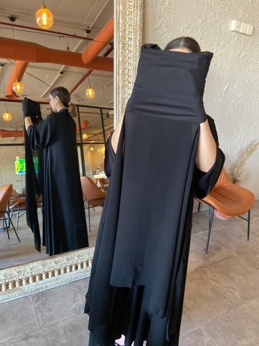 عرض طرحة بندانه + نقاب مجانا