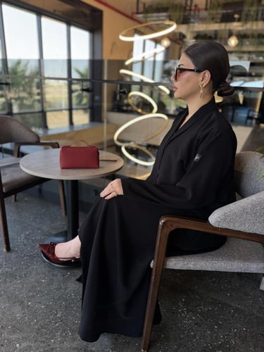 عباية اثير قماش كريب طايح