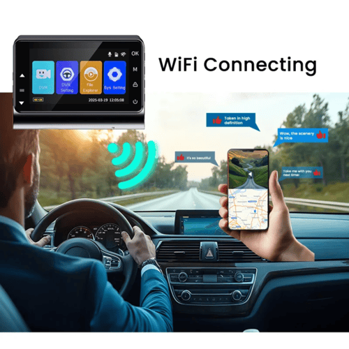 داش كام ANDY الامامي 4k الخلفي 2k