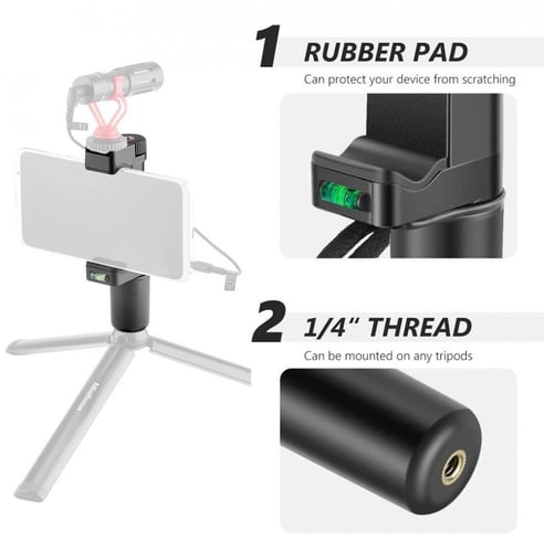 مقبض ثلاثي القوائم ومقبض لكاميرات DSLR لتصوير الفي...