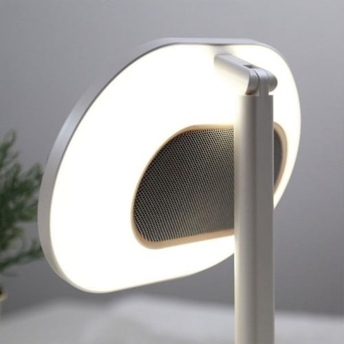 اضاءة مع شاحن لاسلكي ومكبر صوت من موماكس