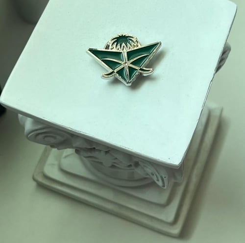 بروش مثلث بسيفين و نخله