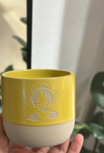 كوب نحت جهه واحده حسب الطلب