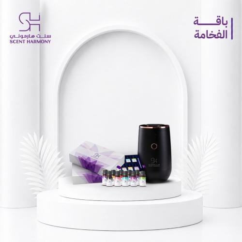 باقة الفخامة يشمل: جهاز سيارة + عطر + بوكس 10 عطور...