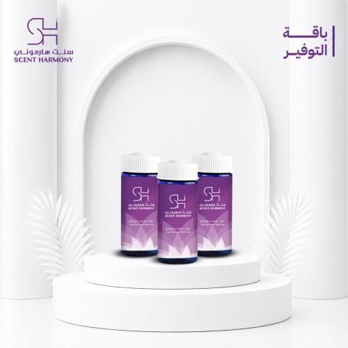 باقة توفير الزيوت العطرية 3 × 100 مل