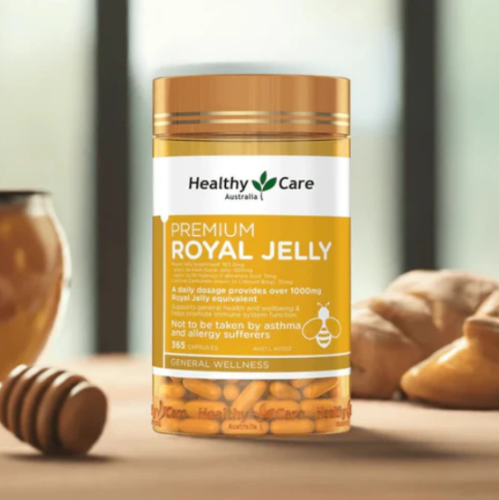 رويال جيلي من هيلثي كير 1000 عدد 365 كبسولة من است...