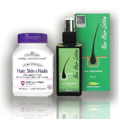 مجموعة نيوهير مع مكمل للشعر من تونتي ون سينشري