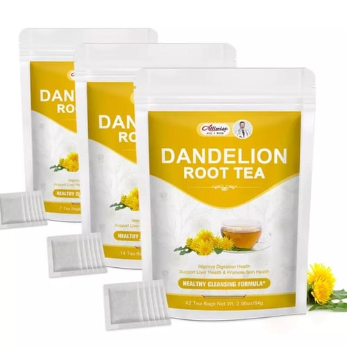 شاي أكياس لعشبة الهندباء الطبيعيه لصحة الكبد والقل...