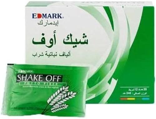 شيك اوف الياف نباتية shake off لراحة وتنظيف القولو...