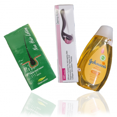 نيو هير + ديرما رول +شامبو جينسون