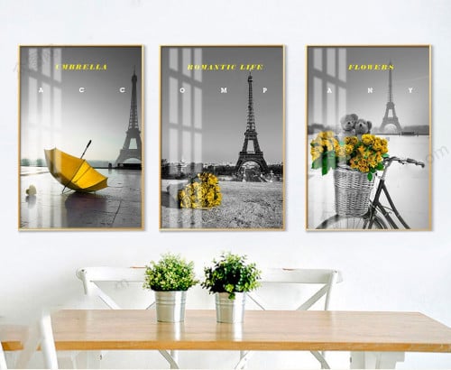 لوح جدارية ثلاث قطع مودرن