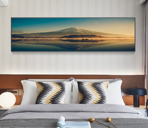 لوحه جدارية كبيرة طبيعة جميله جدا