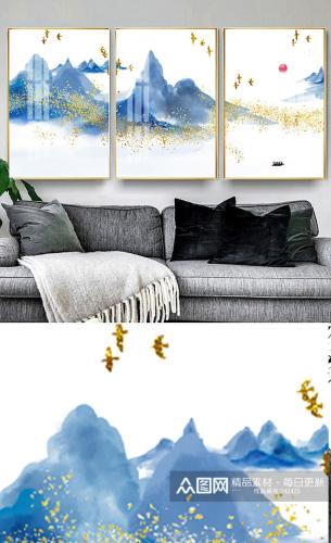 لوح جدارية ثلاث قطع مودرن