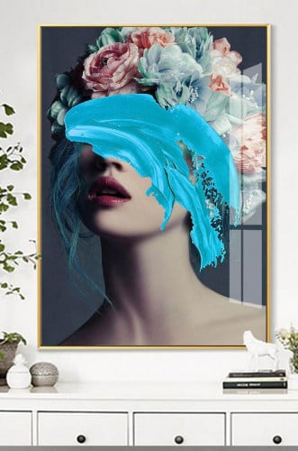 لوحة جدارية فنية للبنات