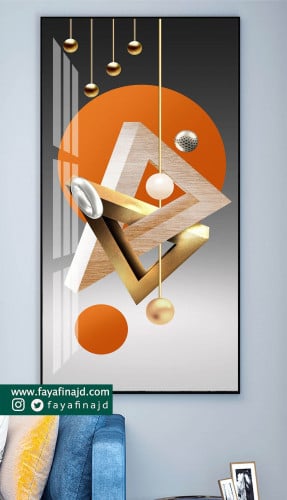 لوحه جدارية ثلاثية الأبعاد للجدران 3d مودرن