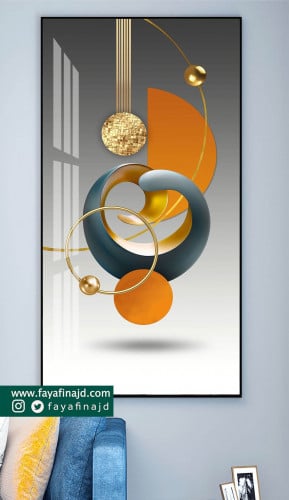 3D modern wall hanging wall art