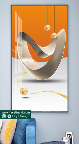 لوحه جدارية ثلاثية الأبعاد للجدران 3d مودرن