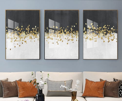 لوح جدارية ثلاث قطع مودرن