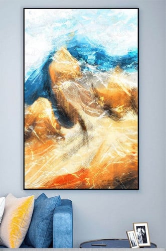 لوحة جدارية فن تجريدي