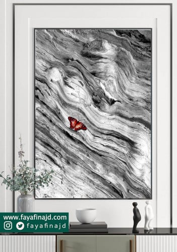 لوحة جدارية فن تجريدي