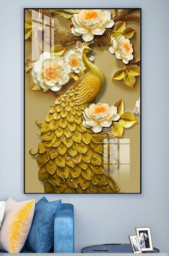 لوحات زهور وطيور