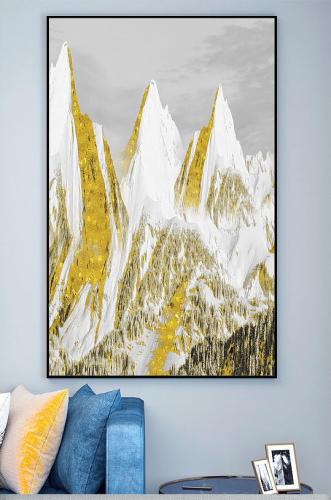 لوحه جدارية ذهبيه جميلة جدا