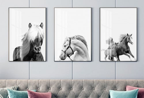 لوح جدارية ثلاث قطع مودرن