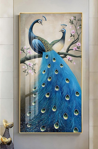 لوحات زهور وطيور